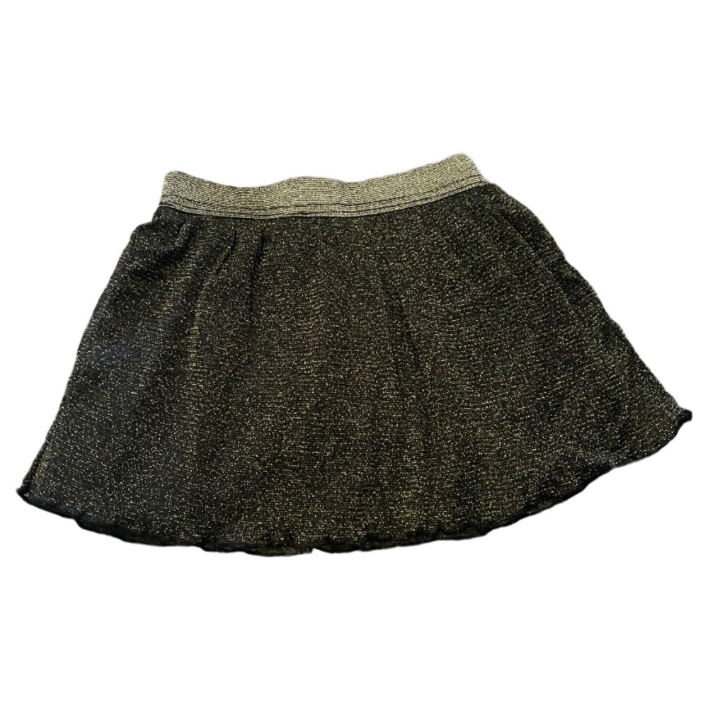 Garanimals Girls Sparkly Gold & Black Skirt